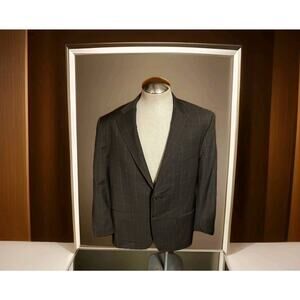 Corneliani Brown 100% Virgin Wool Jacket Mens Size 48L US/ 58 EU